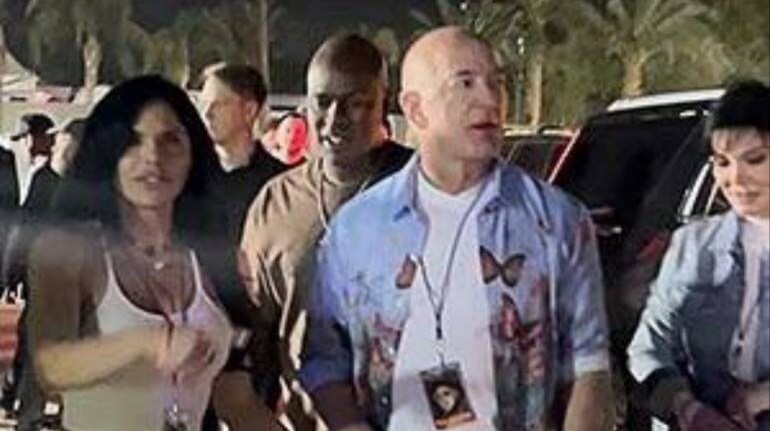 Jeff Bezos spotted wearing $12 shirt from Amazon at Coachella