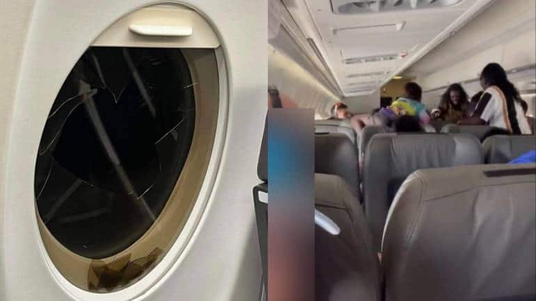 Plane forced to make emergency landing after brawling passengers smash window - Vimarsana News