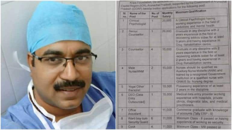 Bengaluru surgeon livid at ad offering Rs 11,000 to MBBS doctors, Rs 15,000 to male nurses - Vimarsana News