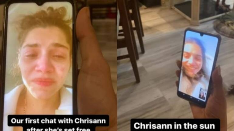 Bollywood actor Chrisann Pereira released from UAE jail, tears up on ...