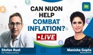 LIVE: Will this new cryptocurrency help combat raging inflation? What Stefan Rust Of Nuon Says | Crypto News