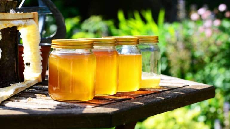 Skincare with natural ingredients honey