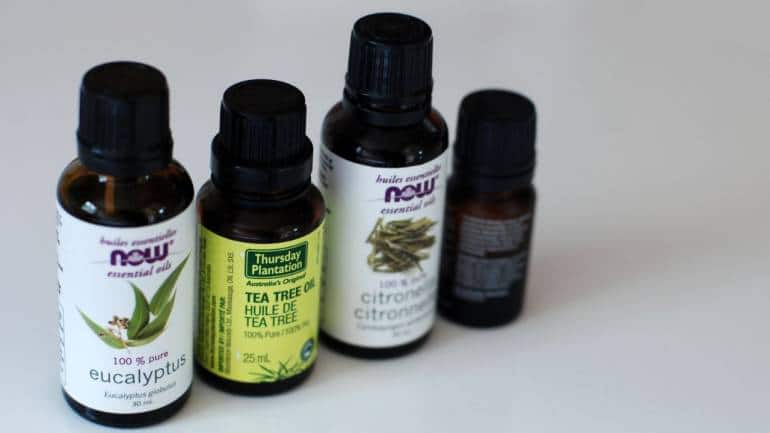 Skincare with natural ingredients tea tree oil