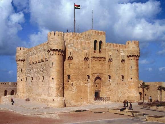 Fort Qaitbey, a 15th century fort and site of the Pharoahs, in Alexandria. (Photo: Wikimedia Commons) 