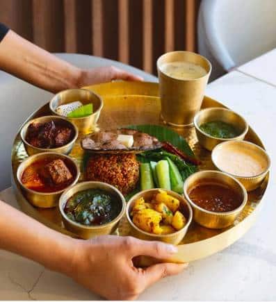 Garhwali Thali at The Westin Resort & Spa, Himalayas