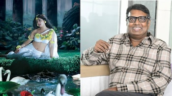 Gunasekhar (right), the director of the Samantha-starrer Telugu film 'Shaakuntalam', which released on April 14.