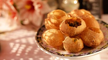 Golgappa Indian street food