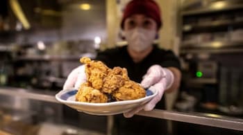 Japanese friend chicken dish Karaage