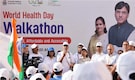 World Health Day: People join Union Minister Mansukh Mandaviya in 'Health for All' walkathon