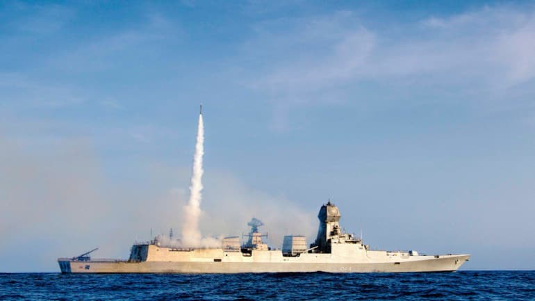 India carries out maiden flight-test of sea-based ballistic missile ...