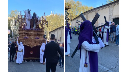 Easter in Mallorca, where processional robes are eerily reminiscent of the Ku Klux Klan