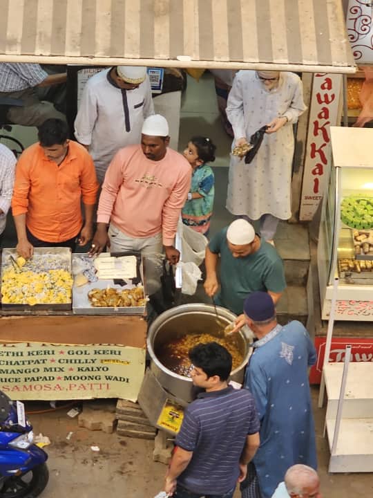 The Gujarati staple Patra (made of cocoyam leaves) is combined with mutton boti or kheema. (Photo by Deepali Nandwani)