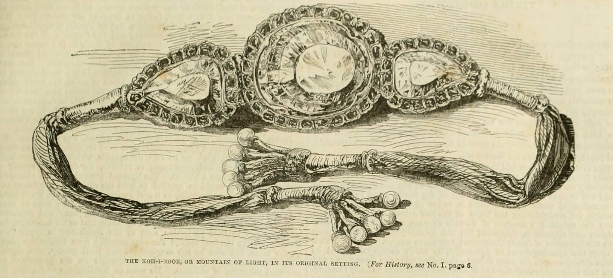 Koh-i-Noor is well-known. There are several more Indian treasures in the British Royal Collection Koh-i-Noor is well-known. There are several more Indian treasures in the British Royal Collection