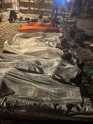 Top wrestlers spend nights at Jantar Mantar as me too protest goes on for days in April 2023 Twitter Vinesh Phogat