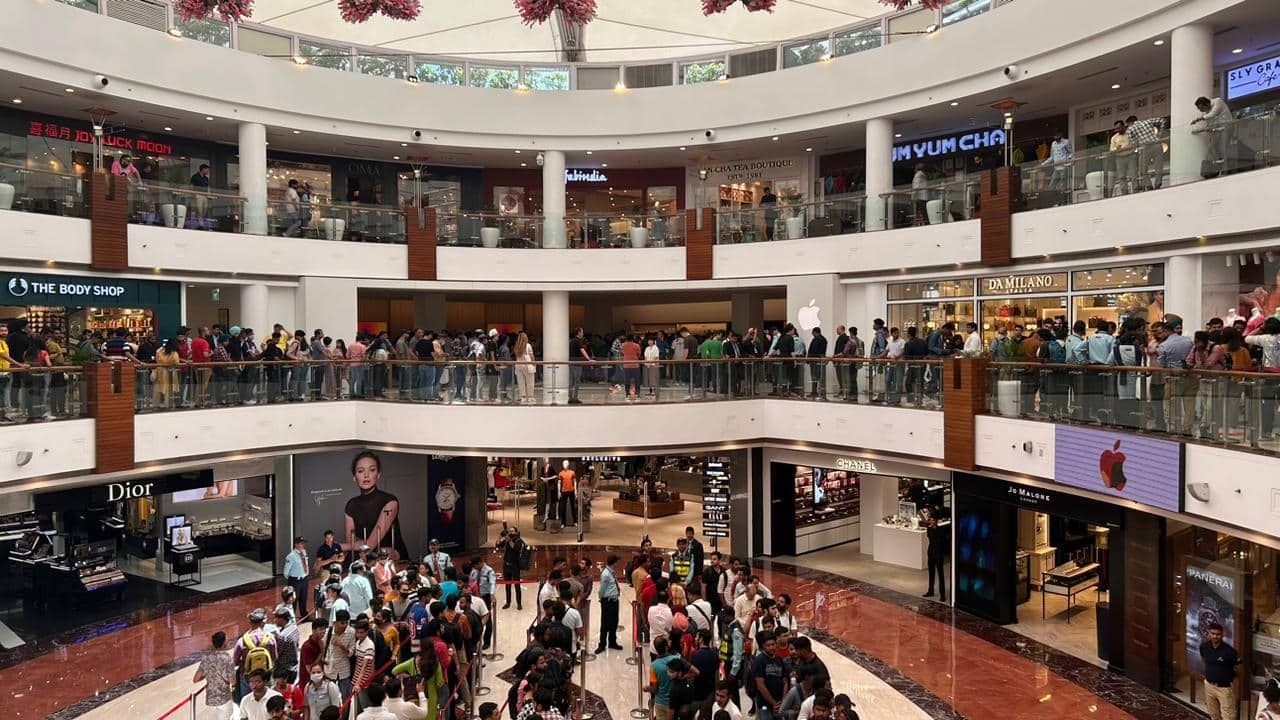 In Pics | Apple launches its second store in Delhi's Select City Walk