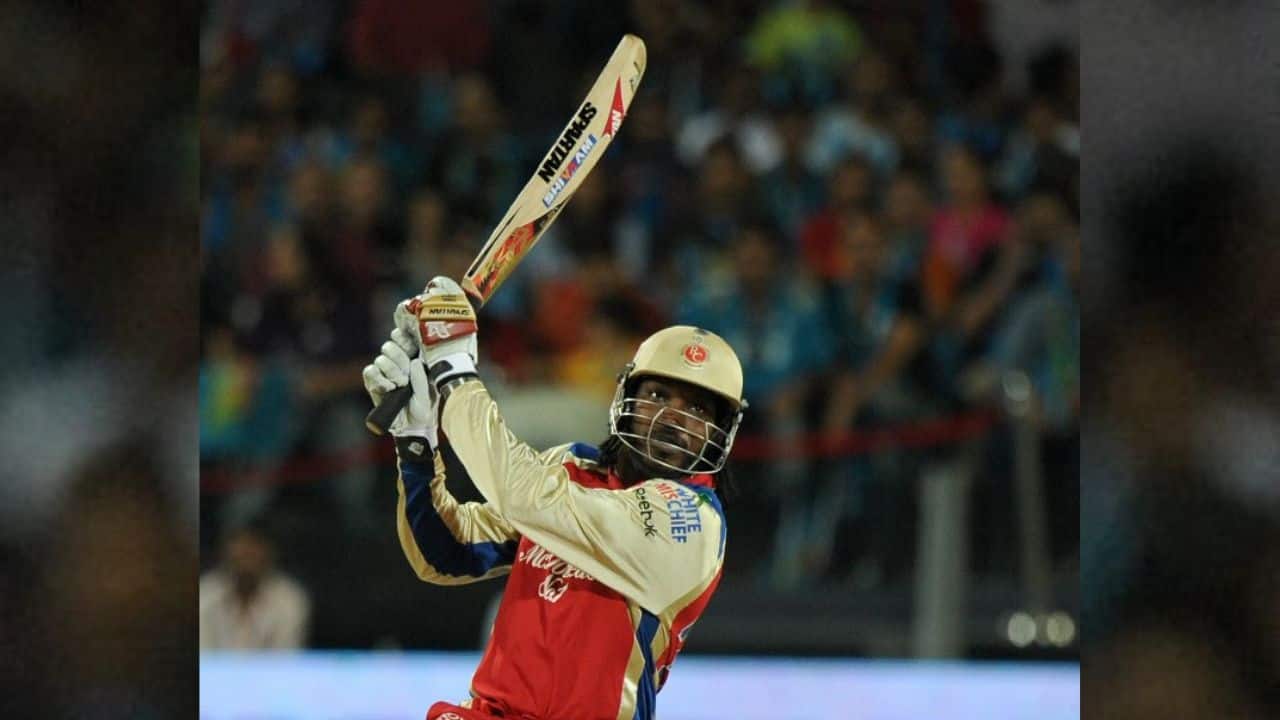 Chris Gayle (RCB vs PWI, 2012) | West Indies all-rounder Christopher Henry Gayle was the first batter to smash five sixes in an over in the Indian Premier League. Gayle unleashed Rahul Sharma and smashed five consecutive sixes during a match against Pune Warriors India in the 2012 IPL season. (Image: AFP)
