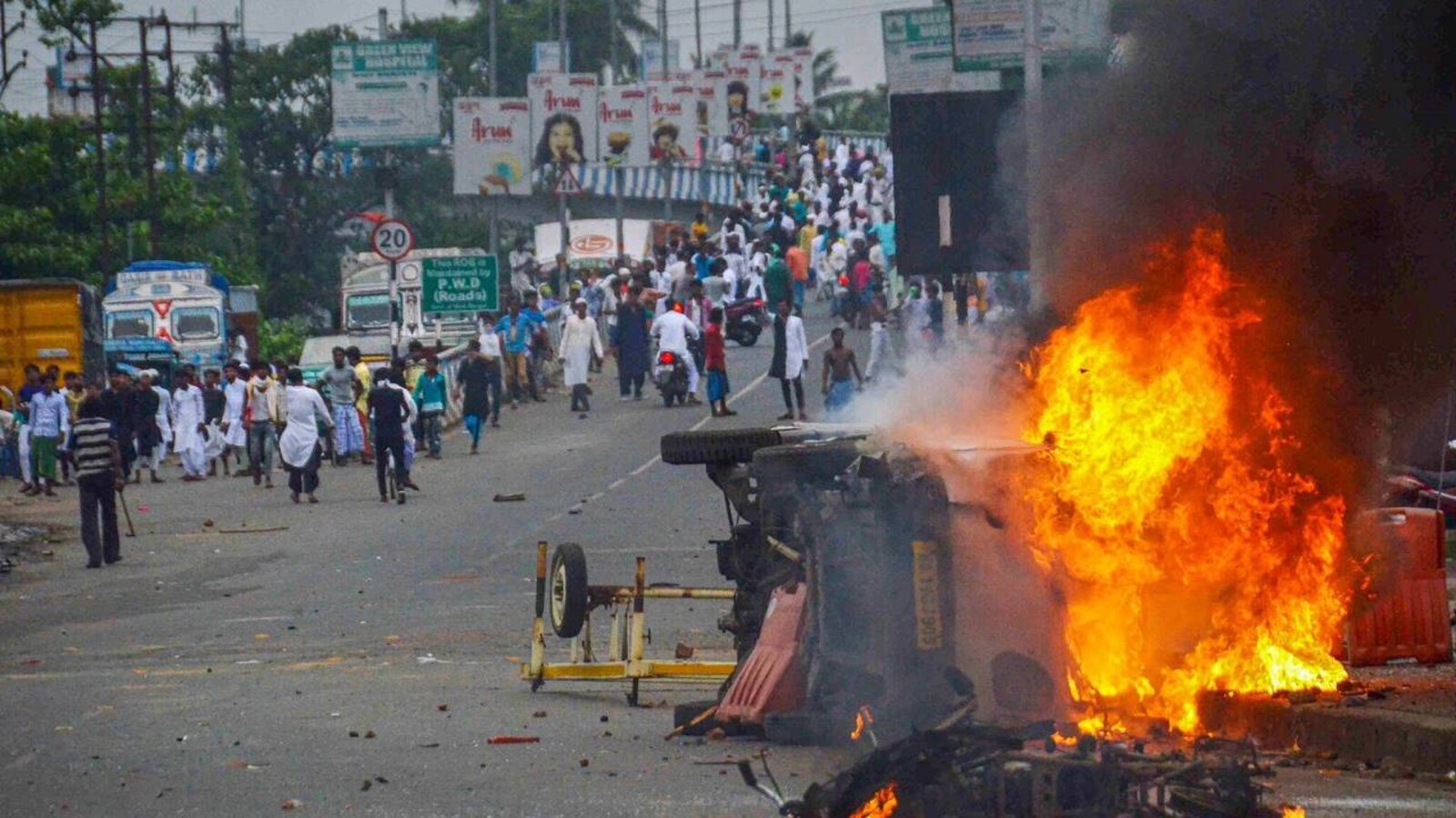 West Bengal: BJP, Trinamool clash over Ram Navami celebrations