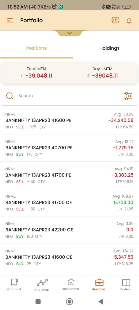 The banker-cum-trader said he did not place the topmost order in this pic neither he had the capital to place such an order. Placing that order would usually require Rs 35 lakh margin but this user had only Rs 3,5 lakh in his account. 