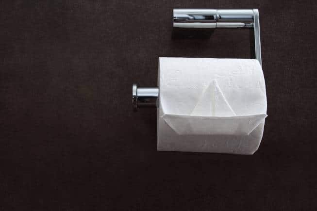 Toilet paper at home