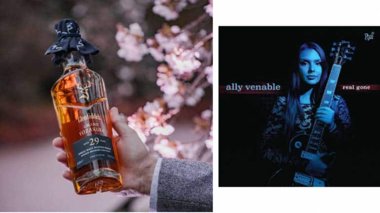 Glenfiddich Grand Yozakura and Ally Venable's Real Gone.