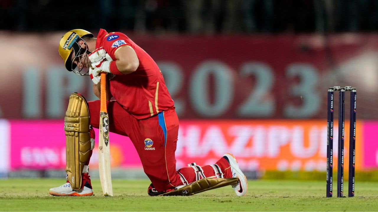 Delhi Capitals hung in against Liam Livingstone’s onslaught in the final overs to record a consolation 15-run win over Punjab Kings in the Indian Premier League on May 17. (Source: AP)