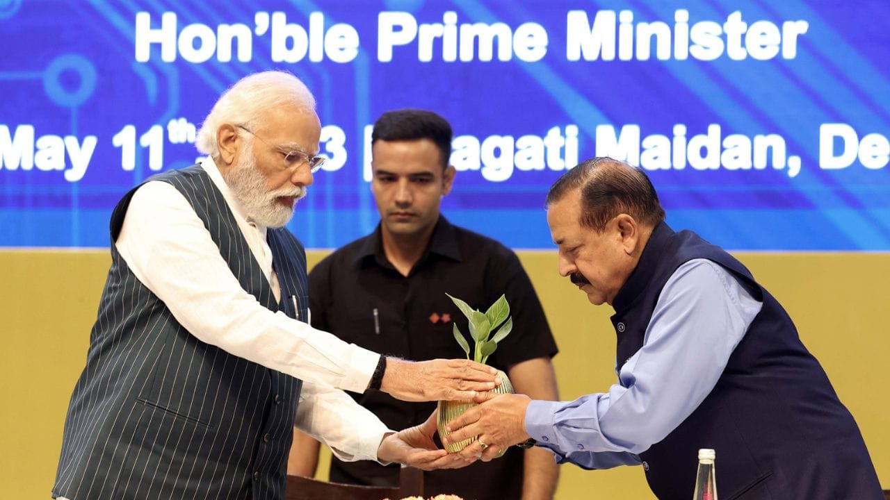 Modi also laid the foundation stone of Laser Interferometer Gravitational Wave Observatory India (LIGO-India). Addressing an event on the National Technology Day, the prime minister said his government’s thrust on science and technology has ushered in a big change and noted that around 4,000 patents used to be registered annually 10 years back but it is over 30,000 now. The prime minister said his government has worked to make an inclusive ecosystem to promote innovation and cited India’s big jump on the global innovation index. (Image: PIB) Modi also laid the foundation stone of Laser Interferometer Gravitational Wave Observatory India (LIGO-India). Addressing an event on the National Technology Day, the prime minister said his government’s thrust on science and technology has ushered in a big change and noted that around 4,000 patents used to be registered annually 10 years back but it is over 30,000 now. The prime minister said his government has worked to make an inclusive ecosystem to promote innovation and cited India’s big jump on the global innovation index. (Image: PIB)