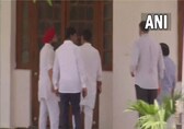 In Pics: Congress' marathon meetings in Delhi as suspense over next Karnataka CM continues