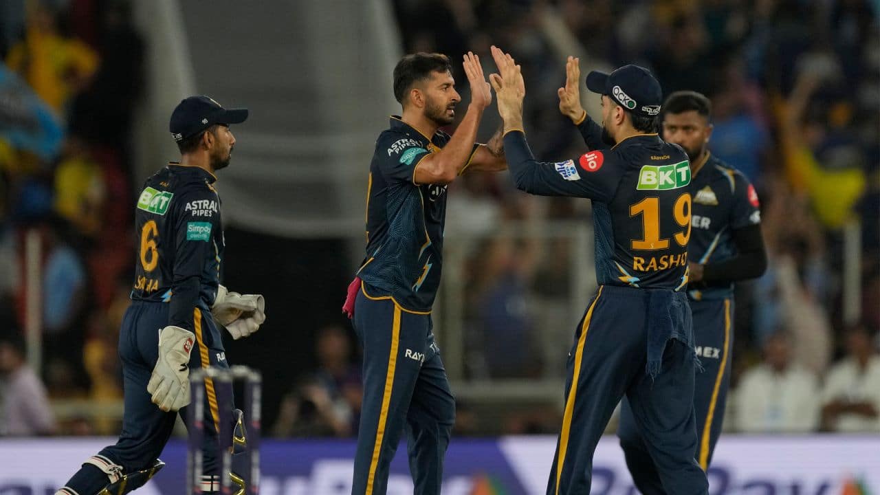 He took a return catch to dismiss Rayudu and had Chennai skipper Mahendra Singh Dhoni caught at extra-cover for a first-ball duck. That left Shivam Dube, who scored an unbeaten 32 off 21, with Jadeja. (Image: AP) He took a return catch to dismiss Rayudu and had Chennai skipper Mahendra Singh Dhoni caught at extra-cover for a first-ball duck. That left Shivam Dube, who scored an unbeaten 32 off 21, with Jadeja. (Image: AP)