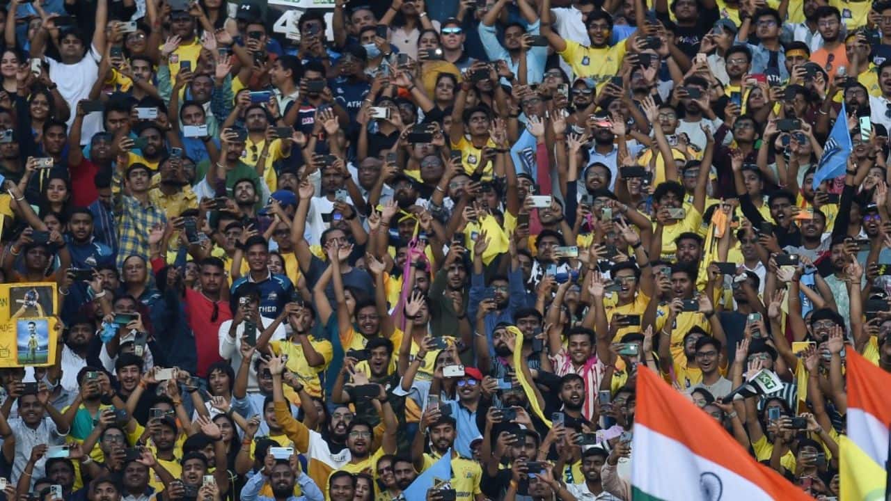 Fans have turned up in large numbers at every venue to watch Dhoni, the Chennai skipper and former India captain who is expected to retire from cricket at the end of this campaign. He retired from national duty in 2020. (Image: AFP)