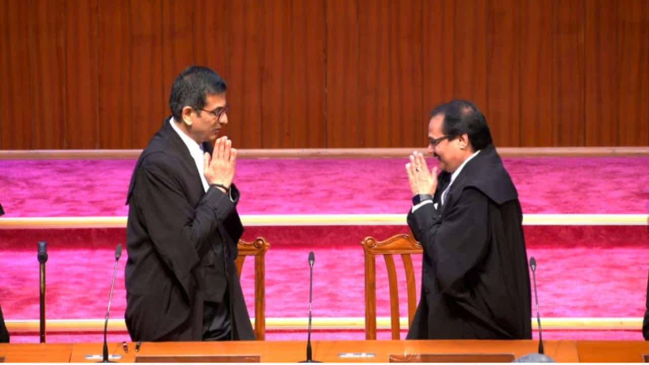 Justice Prashant Mishra and KV Viswanathan takes oath as Supreme Court