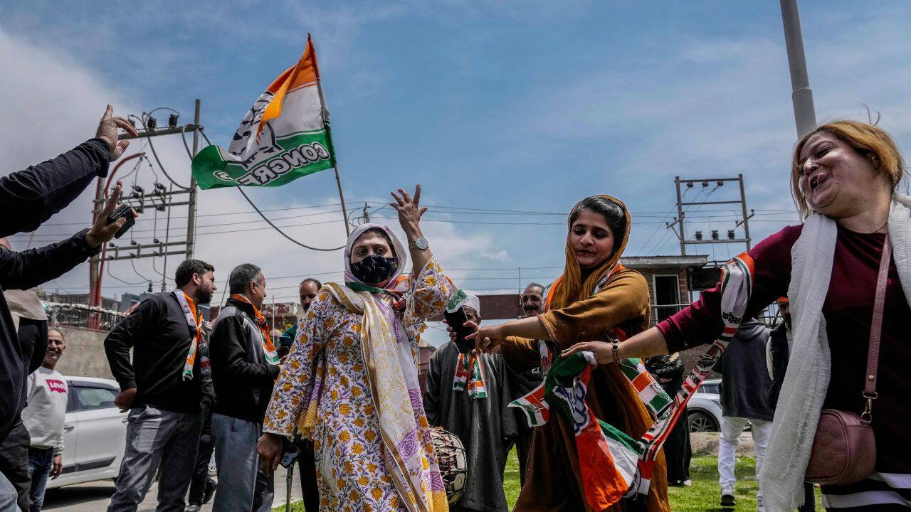 Congress campaigned hard on secularism, giveaways of electricity and rice for the poor, and accusations of BJP corruption. But analysts say the Karnataka result has limited implications for next year's poll, at which the BJP is widely expected to secure a third consecutive victory. (Image: AP)
