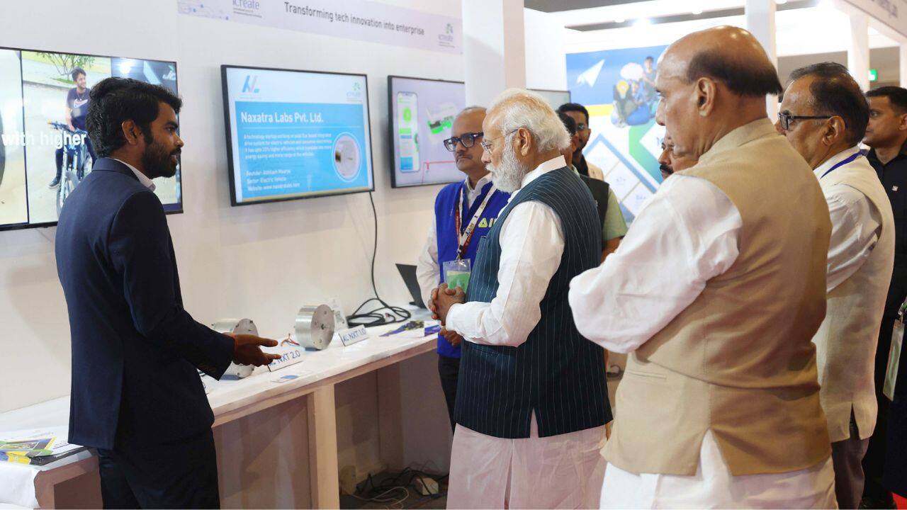 He dedicated to the nation a Rare Earth Permanent Magnet Plant at the Bhabha Atomic Research Centre campus at Visakhapatnam and a Fission Moly-99 Production Facility in Mumbai, which will produce the radioisotope used in more than 85 per cent of imaging procedures for early detection of cancer and heart disease. (Image: PIB) He dedicated to the nation a Rare Earth Permanent Magnet Plant at the Bhabha Atomic Research Centre campus at Visakhapatnam and a Fission Moly-99 Production Facility in Mumbai, which will produce the radioisotope used in more than 85 per cent of imaging procedures for early detection of cancer and heart disease. (Image: PIB)
