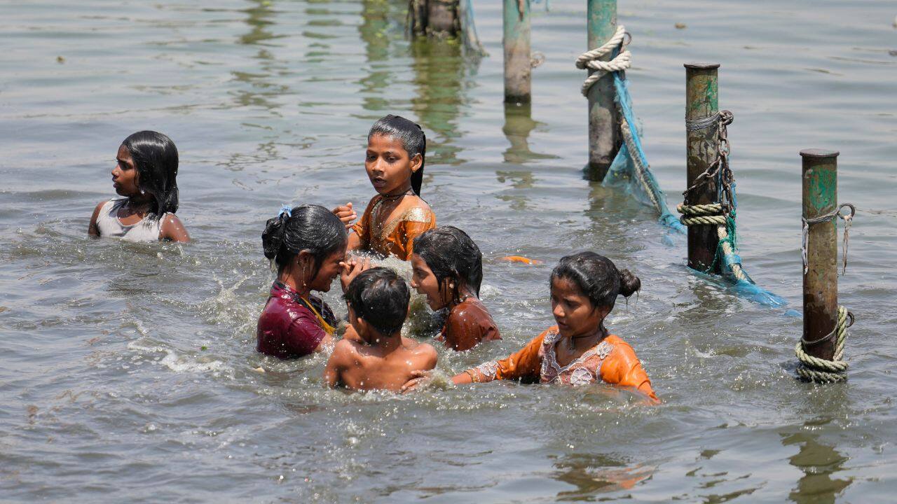 Heatwaves typically occur between March and June, in some rare cases even extend till July. As per the report, heatwaves continue to break out in the morning due to the rise in temperatures and scorching winds coming from the west. (Image: AP) (With inputs from agencies)