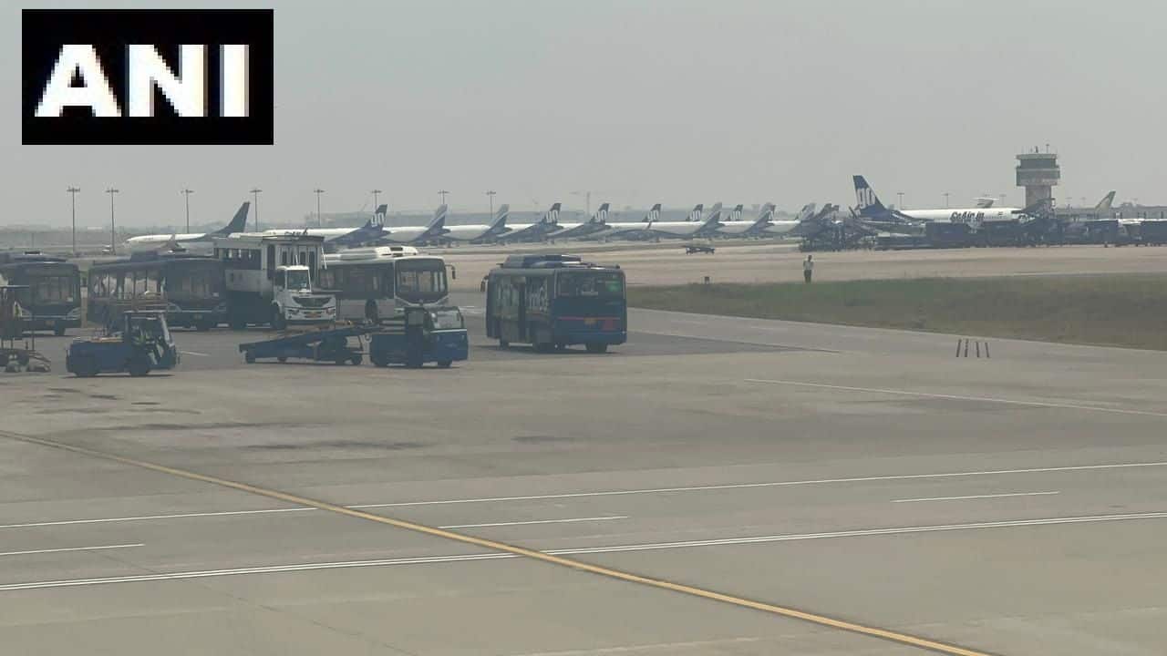 Go First, which has been flying for more than 17 years, cancelled all flights for three days -- May 3, 4 and 5 -- and promised to make a full refund to the customers. It operates around 180-185 flights, carrying around 30,000 passengers on a daily basis. (Image: ANI)