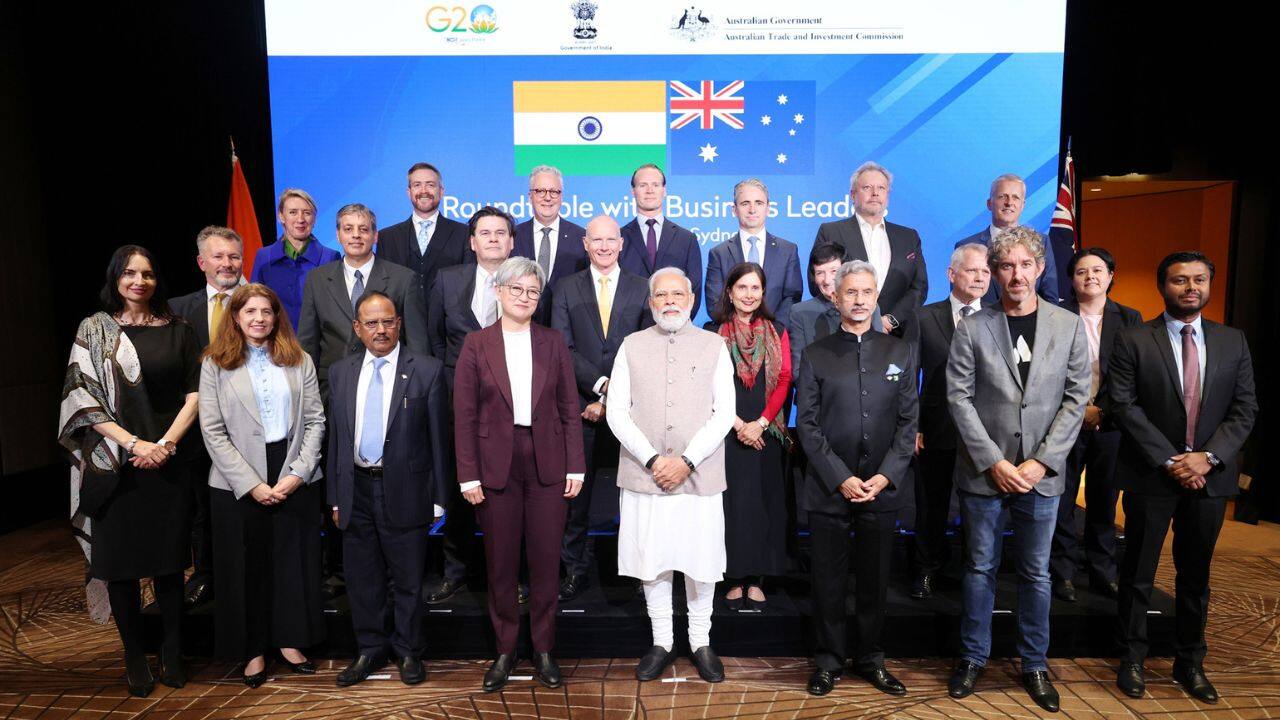 PM Modi met Australian Prime Minister Anthony Albanese during his visit to Australia. PM Modi also met leaders from industry and investment firms in Sydney. (Image: PTI)