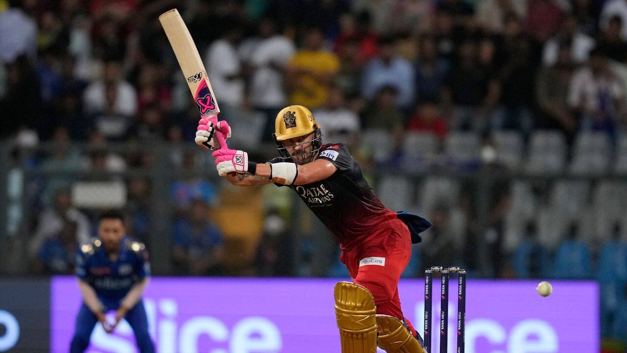 Bangalore started in haphazard fashion. Faf du Plessis was dropped on nought off Jason Behrendorff and then Virat Kohli (1) was caught behind off the very next ball. Du Plessis made it count, though, and went on to score 65 off 41 balls. (Image: AP)
