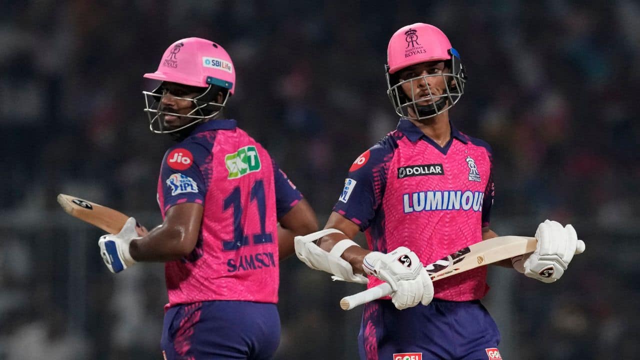 Jaiswal’s power-hitting saw the left-hander hitting 10 fours and five sixes while Samson was also ruthless, smashing five sixes and two fours in a century stand. “I didn’t have to do anything, just rotate strike and watch,” Samson said while praising Jaiswal’s batting. “It’s time to give Chahal the legend tag. Very grateful to have him, you just need to give him the ball without saying anything.” (Source: AP)