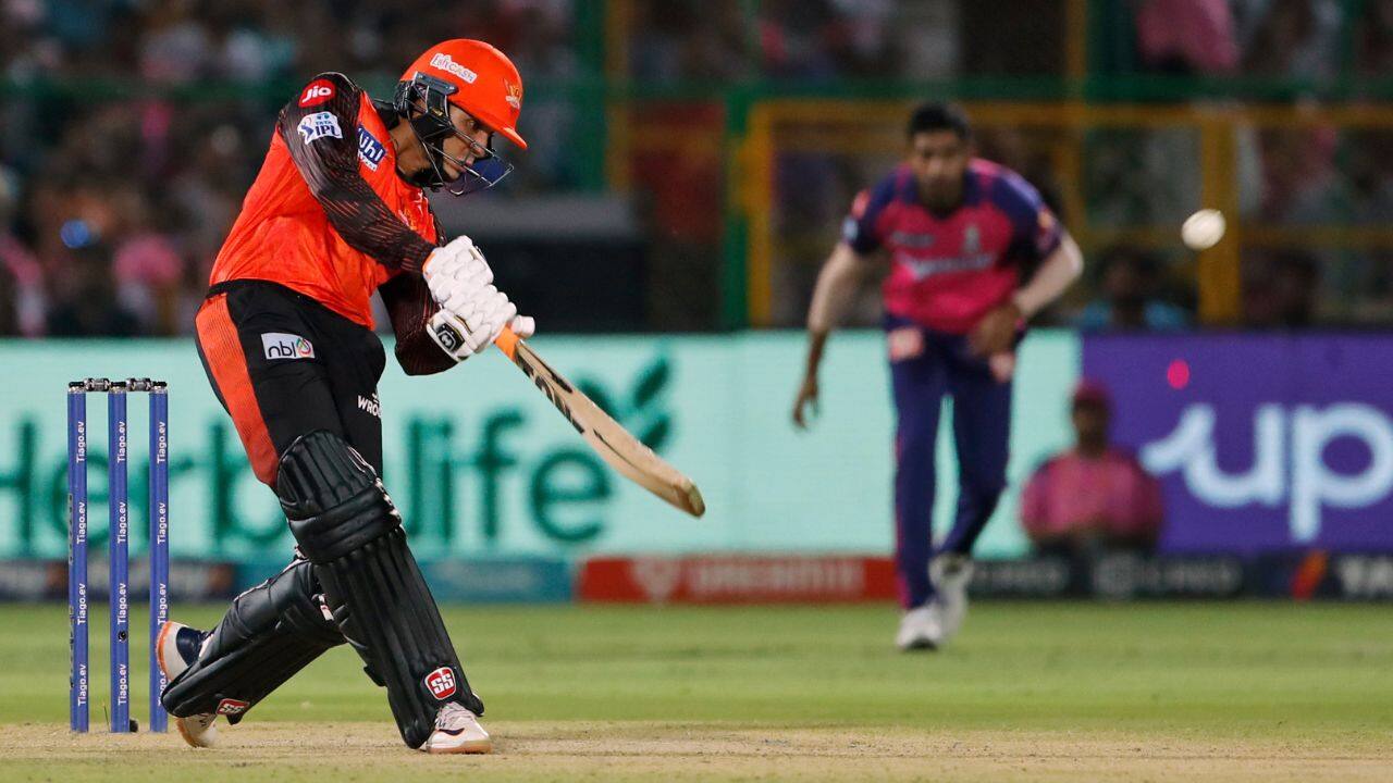 In reply, Abhishek Sharma put on 51 off 35 balls with Anmolpreet Singh for the opening stand. Sharma hit five fours and two sixes. (Source: AP)