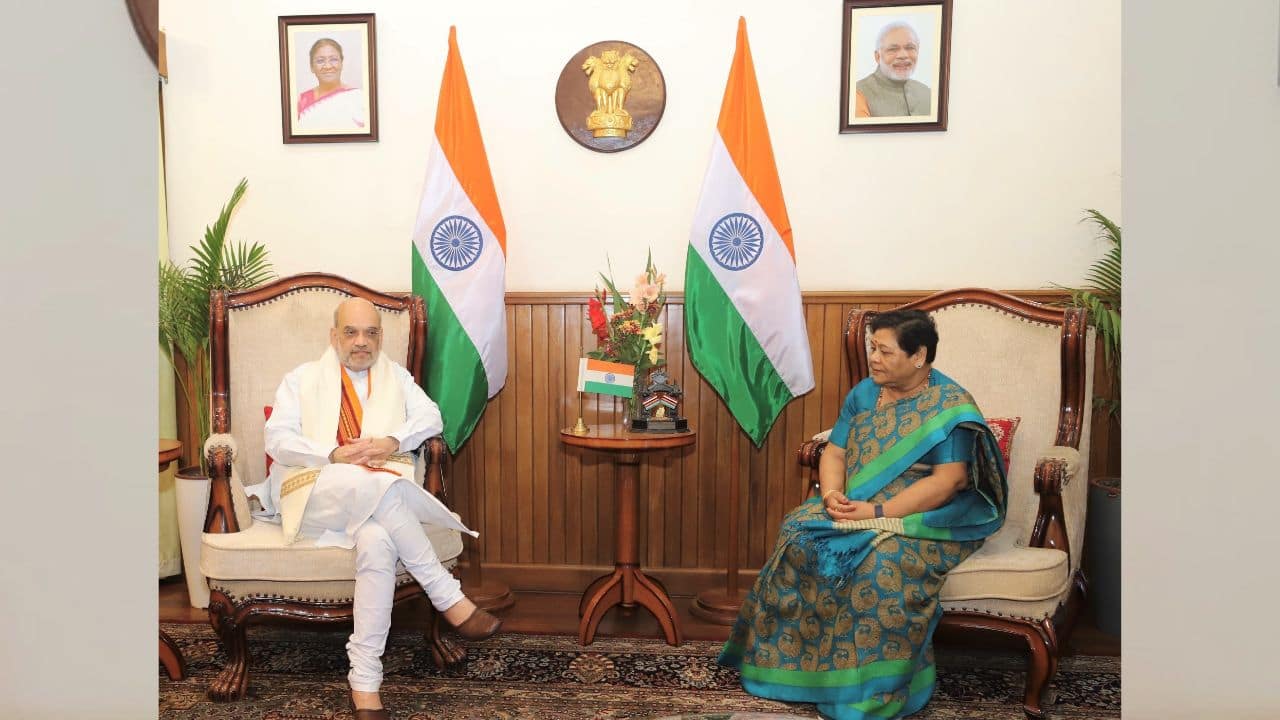 In Pics: Amit Shah Meets Women's Delegation In Manipur's Imphal, Also ...