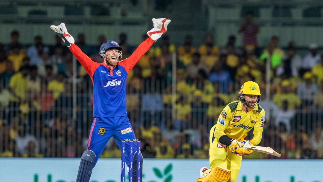 Earlier, Devon Conway couldn’t capitalize on some early close calls before he was trapped lbw by left-arm spinner Patel (2-27) off his first ball. (Image: AP)