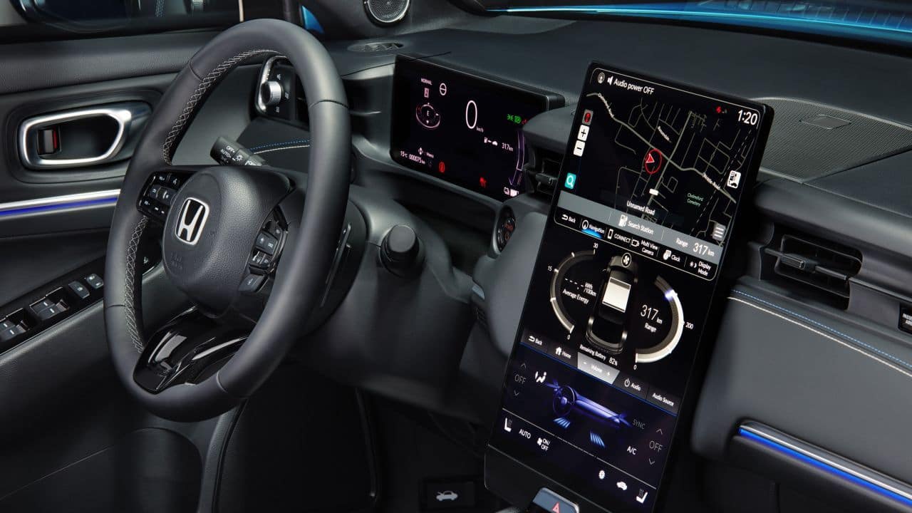 Of course, a lot of the features haven’t been made public just yet, but we can expect some of the standard things like wireless charging, Apple CarPlay and Android Auto, a premium sound system and dual-zone climate control. A panoramic sunroof is also part of the package as is the ambient lighting that should go a long way in livening up the cabin. (Image: Honda)