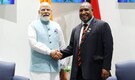 PM Modi conferred with Fiji's highest honour, holds talks with Papua New Guinea: See Pics