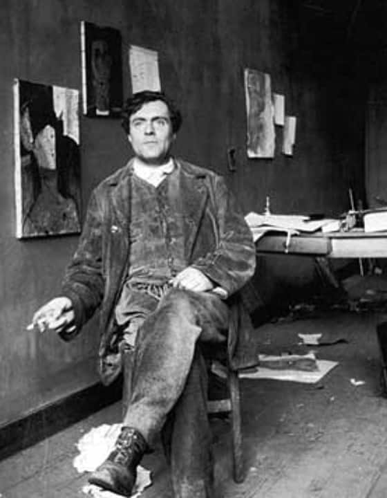 Amedeo Modigliani (Photo via Wikimedia Commons)