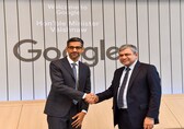IT minister Ashwini Vaishnaw meets Alphabet CEO Sundar Pichai; discusses India Stack &amp; Make in India