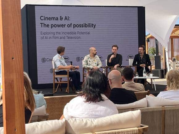 Leading AI practitioners and startups were present at a seminar on AI in Cinema and the Cannes Film Market this week