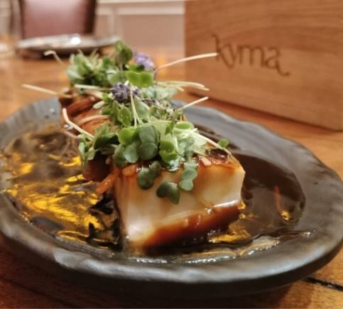 Cantonese Tofu by Chef Krishna Tiwari Executive Chef, Kyma BKC, Mumbai vegan meal recipes