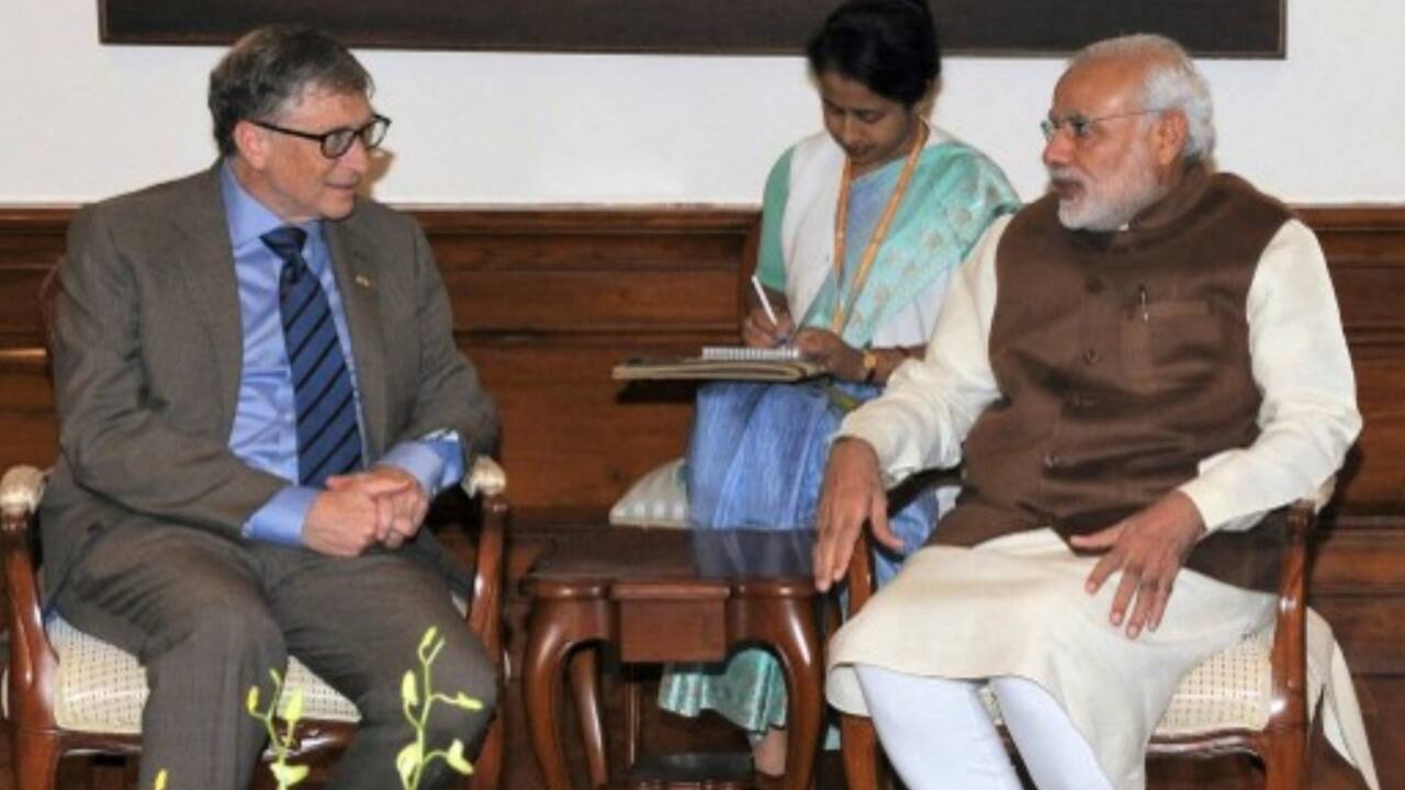 PM Modi thanks Bill Gates for congratulating him on 100 episodes of 'Mann Ki Baat'