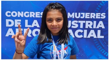 Adhara Pérez Sánchez's dream is to continue her education at the University of Arizona.