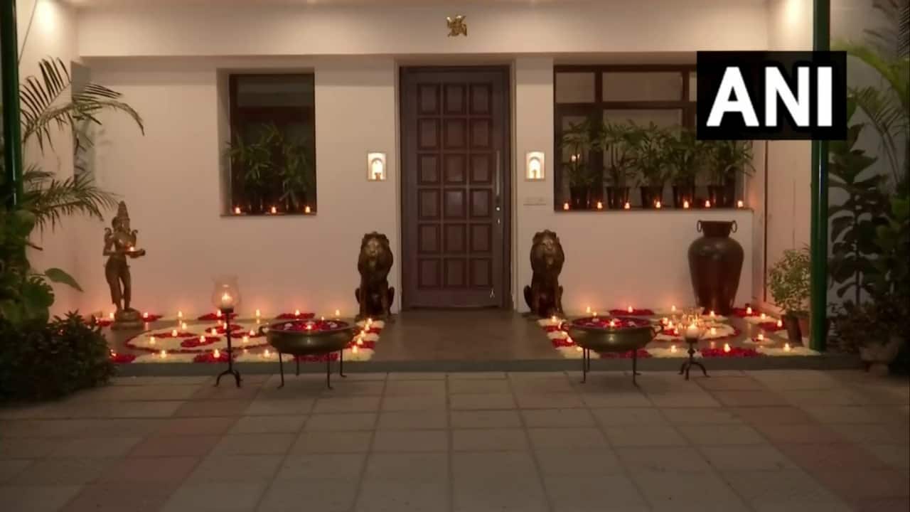 Raghav Chadha’s Delhi home decked up ahead of engagement to Parineeti Chopra
