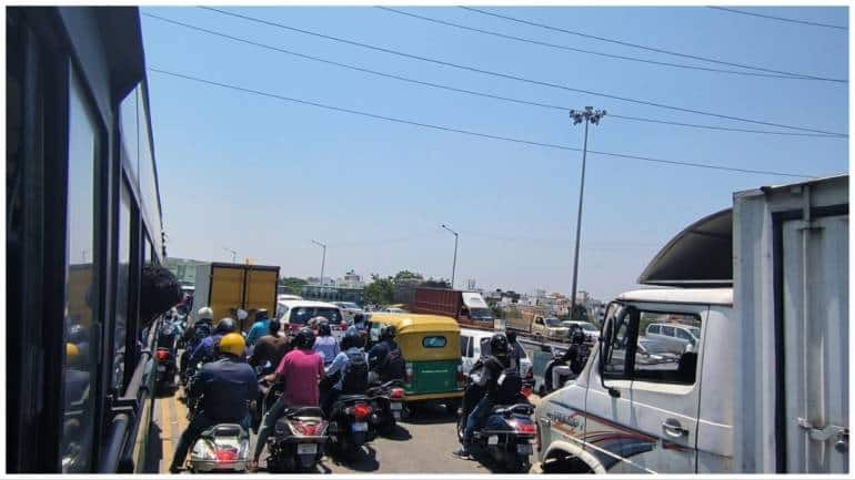 Bengaluru's Traffic Nightmare: Techies Stuck In IT Corridors For Hours ...